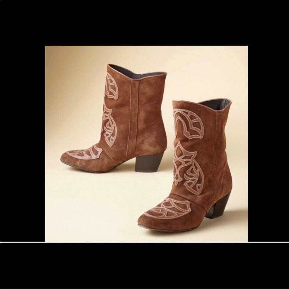 Sundance Cowboy Boots Boho Brn 37 Made In Italy